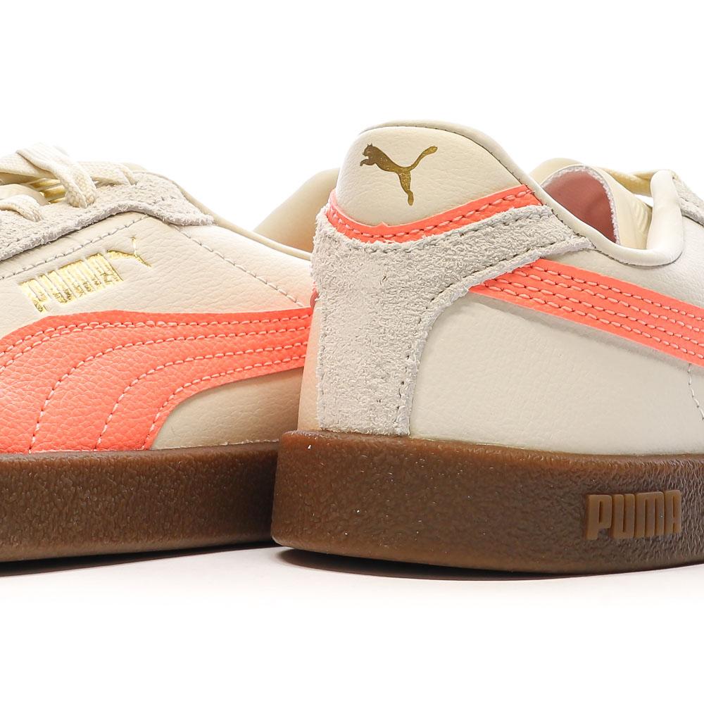 Puma Baskets Beige/Orange Femme Puma Club Ii Era
