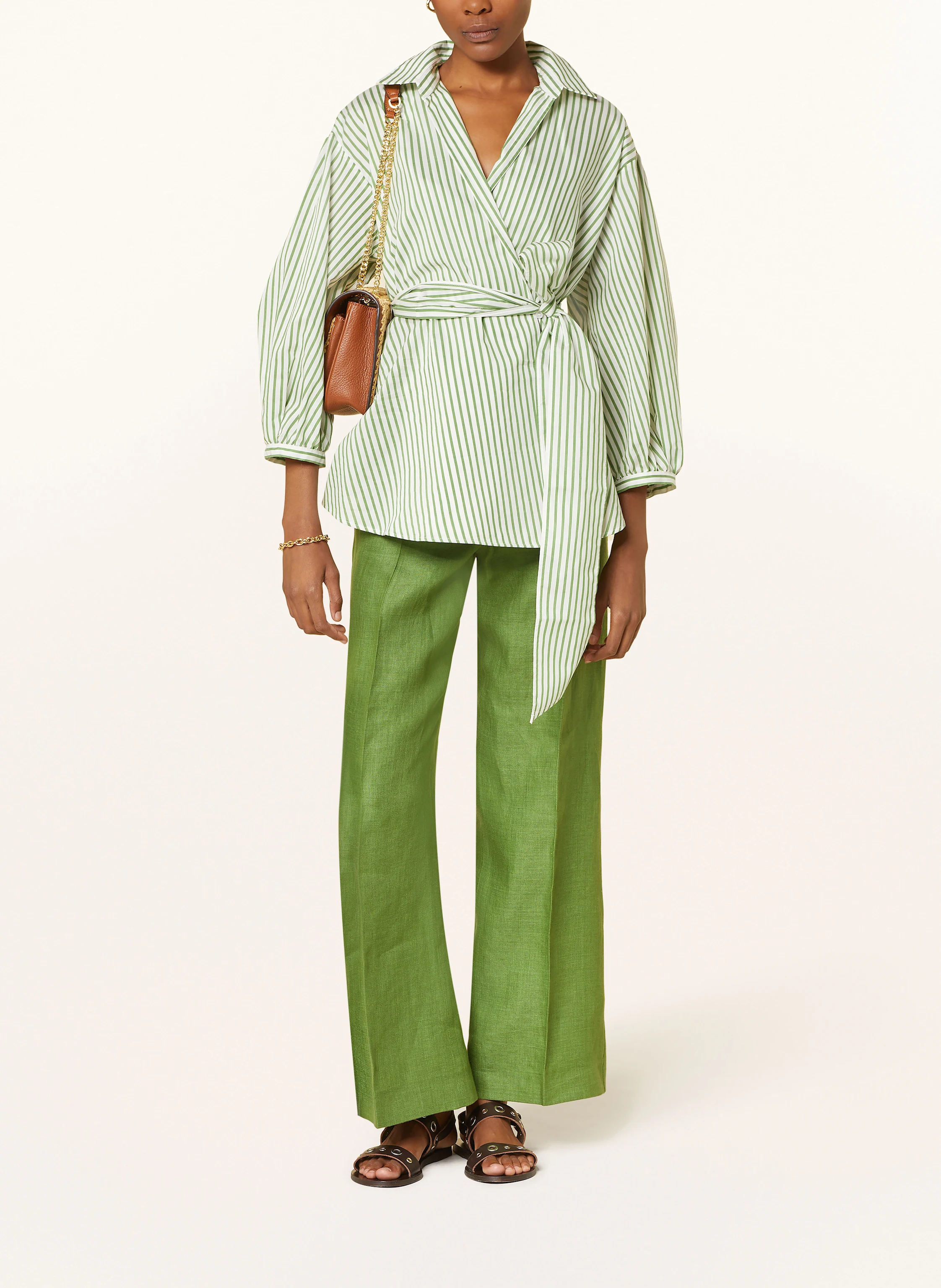 WEEKEND Max Mara Marlenehose MALIZIA aus Leinen