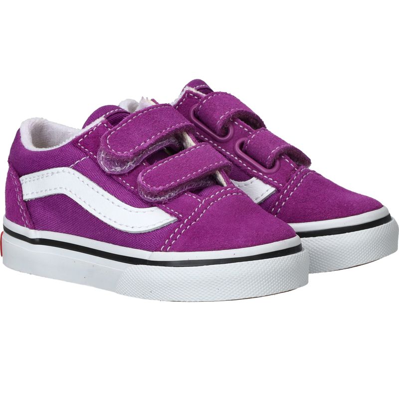 Vans Old Skool V Color Theory Sneakers Paars Meisjes