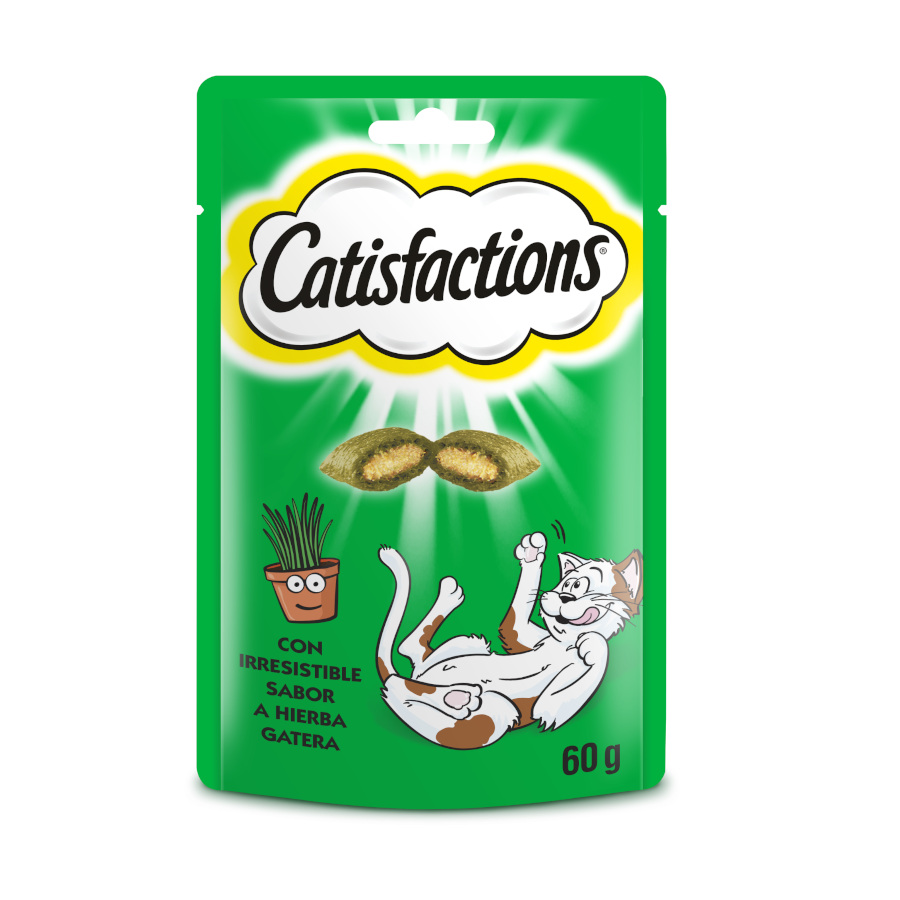 Catisfactions Petiscos de Catnip para Gatos