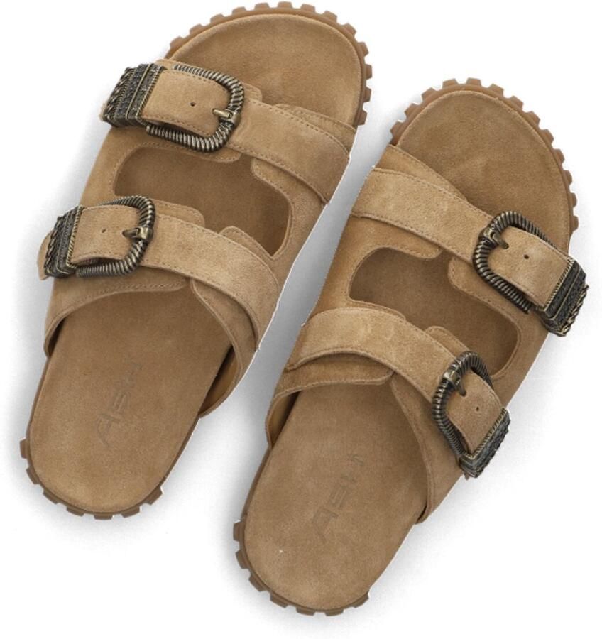 ASH Dames Twister Maat: 39 Materiaal: Suède Kleur: Camel