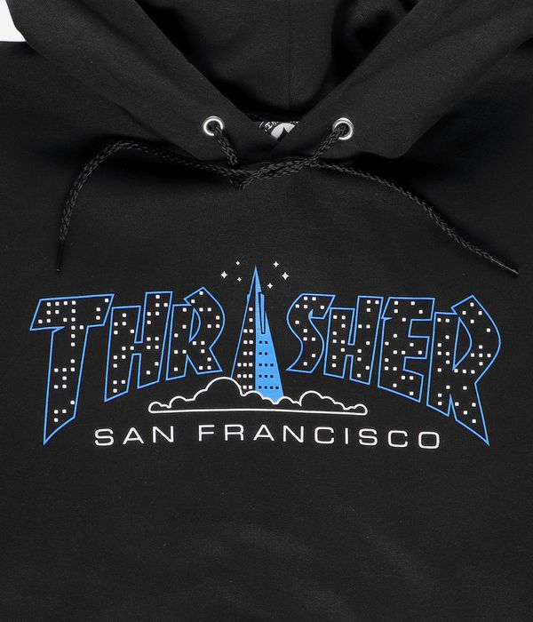 Thrasher Pyramid Hoodie (black)