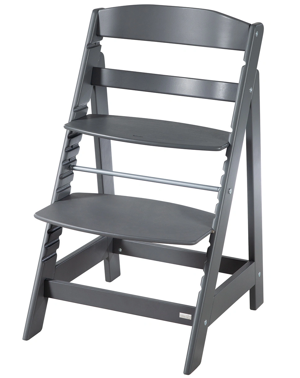 Treppenhochstuhl LUXE 2in1 anthrazit (Farbe: graphite)