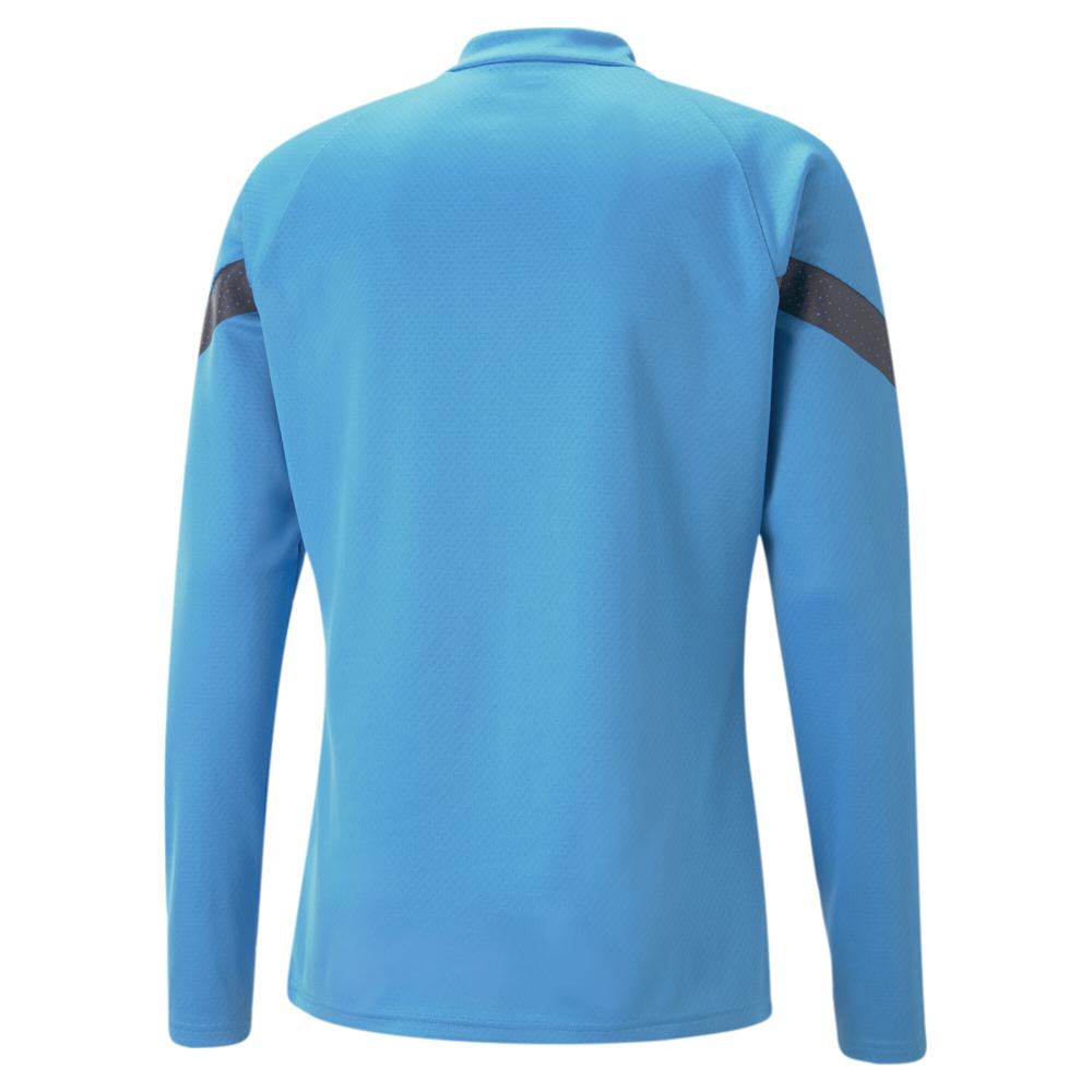 Puma OM Sweat 1/4 zip Training Bleu Homme Puma 22/23