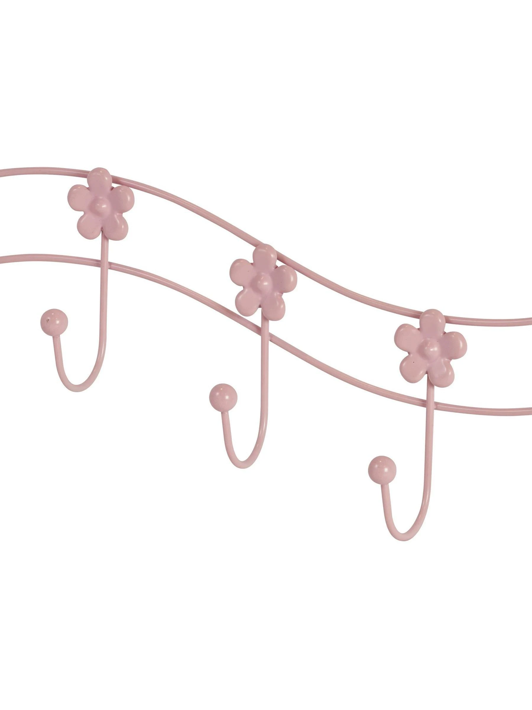 Showerdrape Set of 2 Flowers Over Door Storage Hooks