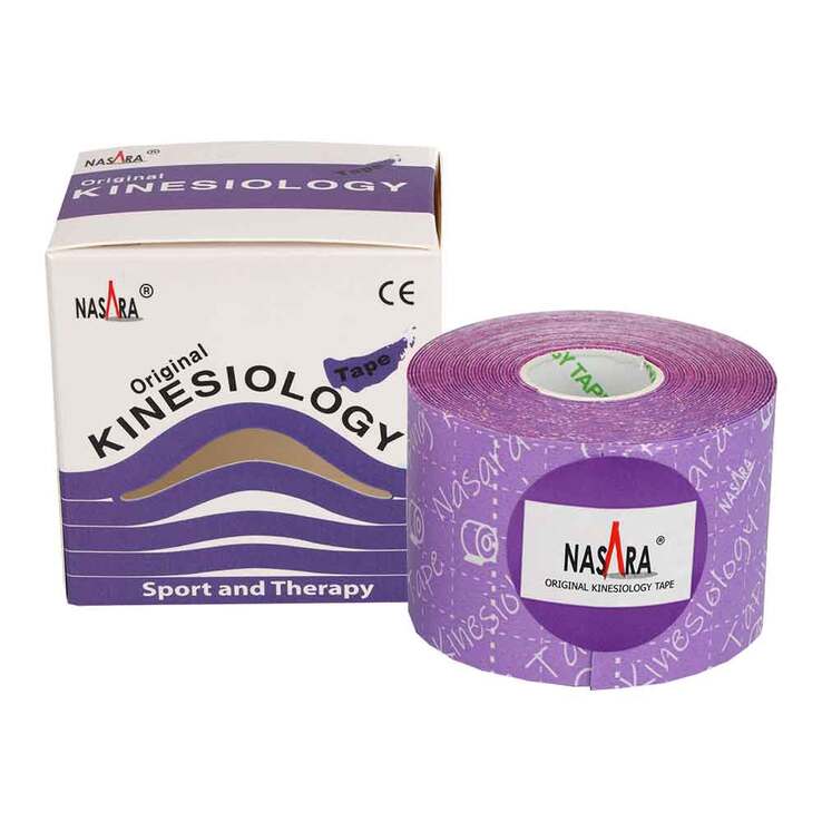 Kinesiotape Nasara 5cmx5m lila, 1 St