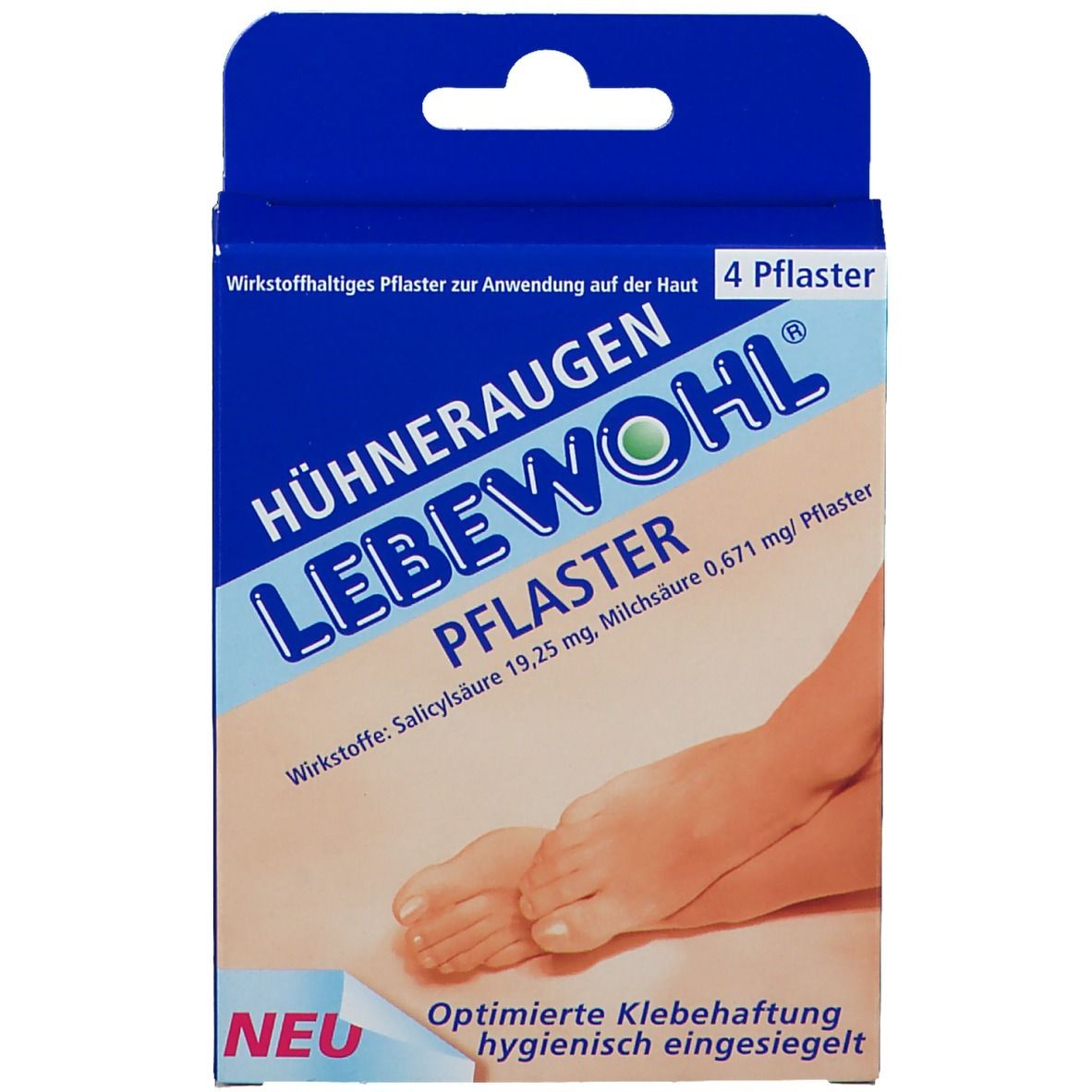LEBEWEOHL® Hühneraugenpflaster