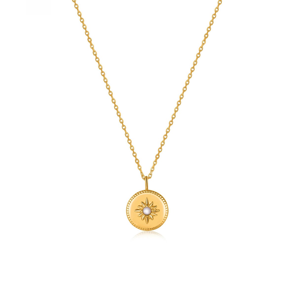 Collier Ania Haie Rising Star doré nacre