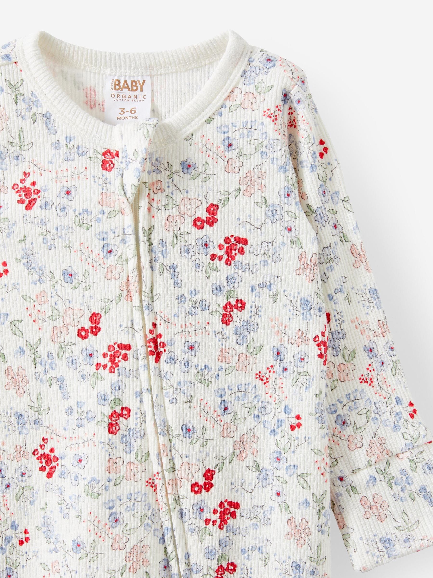 Cotton On Pointelle Zip Romper