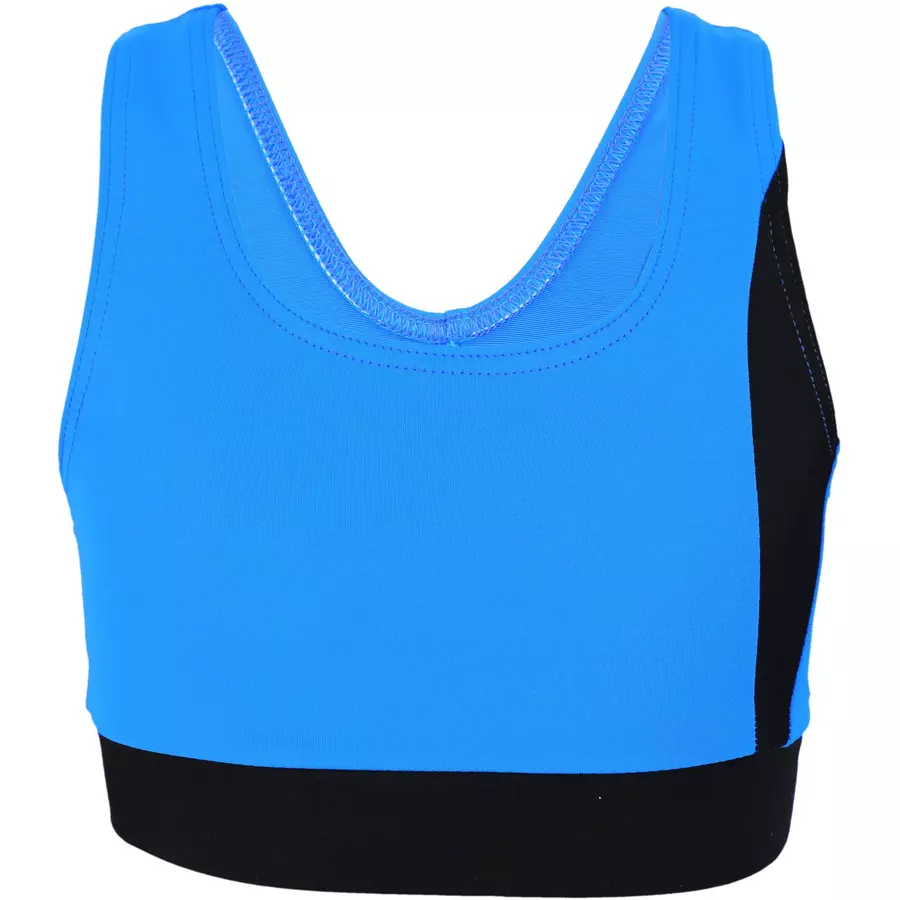 Aquarti Mädchen Sport Bikini - Racerback Bustier & Badehose schwarzblau