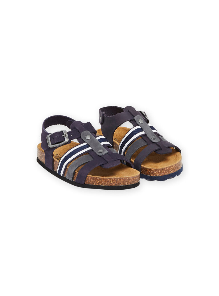 Sandales bleu marine