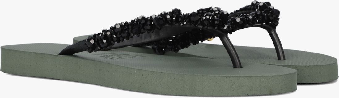 UZURII groene uzurii teenslippers lizzy