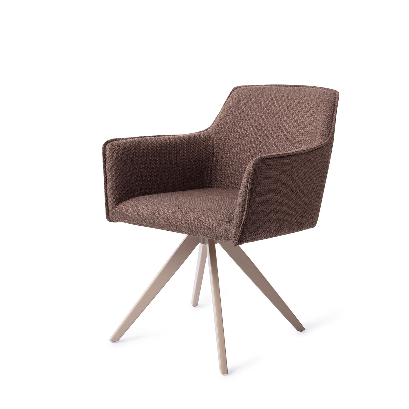 Jesper Home Eetkamerstoel Hofu - Turn Beige Potters Clay