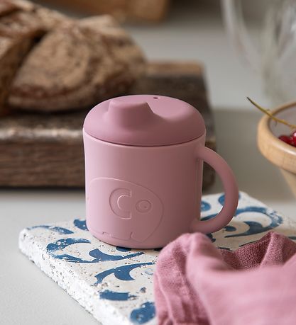 Sebra Becher - Silikon - Fanto - Blossom Pink