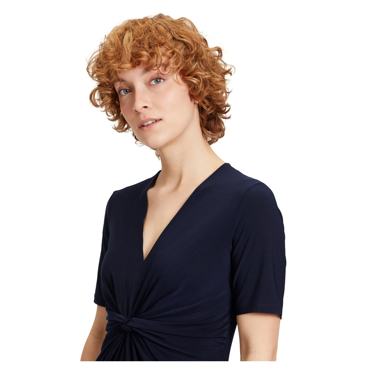 Cartoon Kleid Lang 1/2 Arm