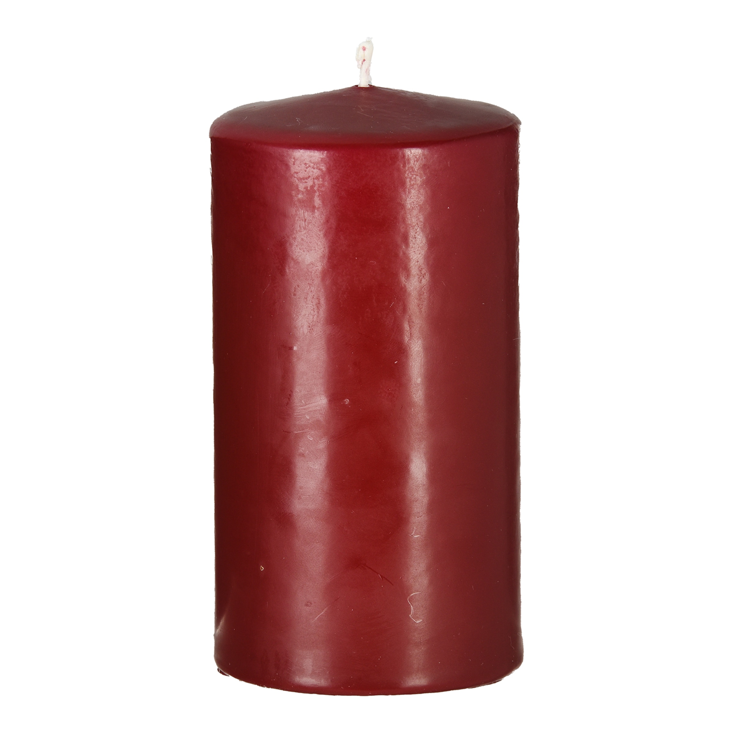 dunkel rot, ⌀ 7 x H 13 cm
