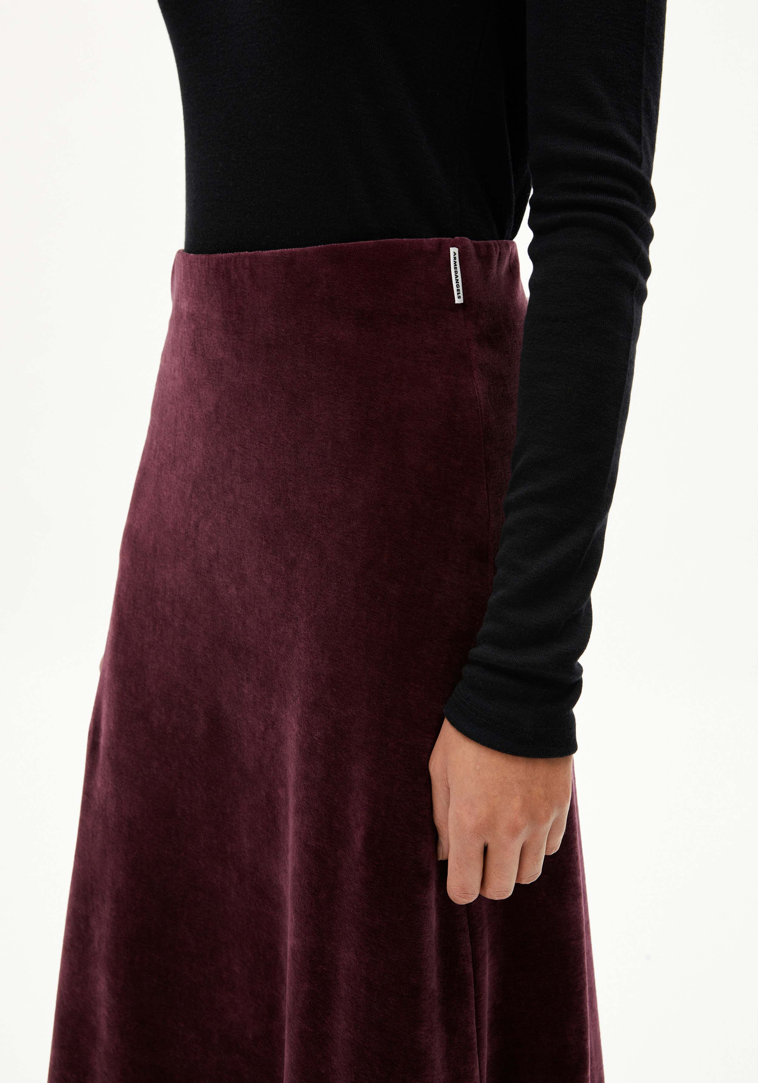 Armedangels Rock Volagaa Velvet Dark Cranberry