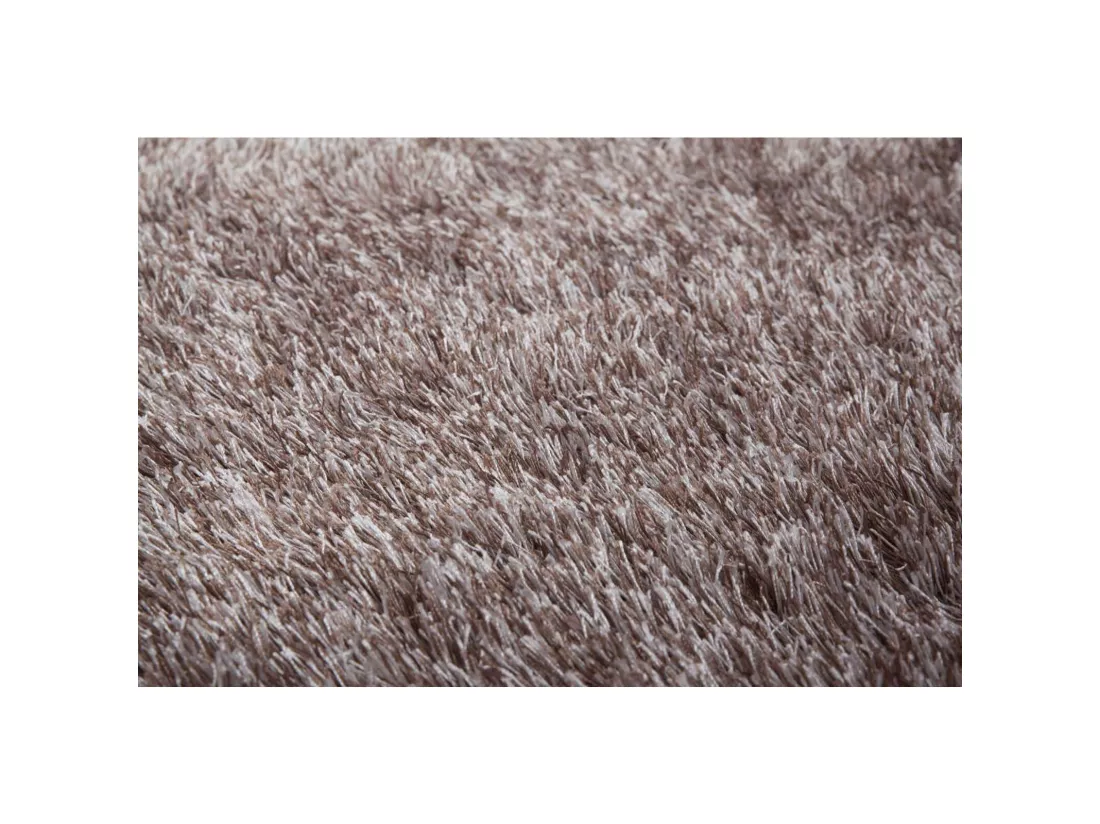 Tapis diamant 700 taupe - Rond Ø 120 cm