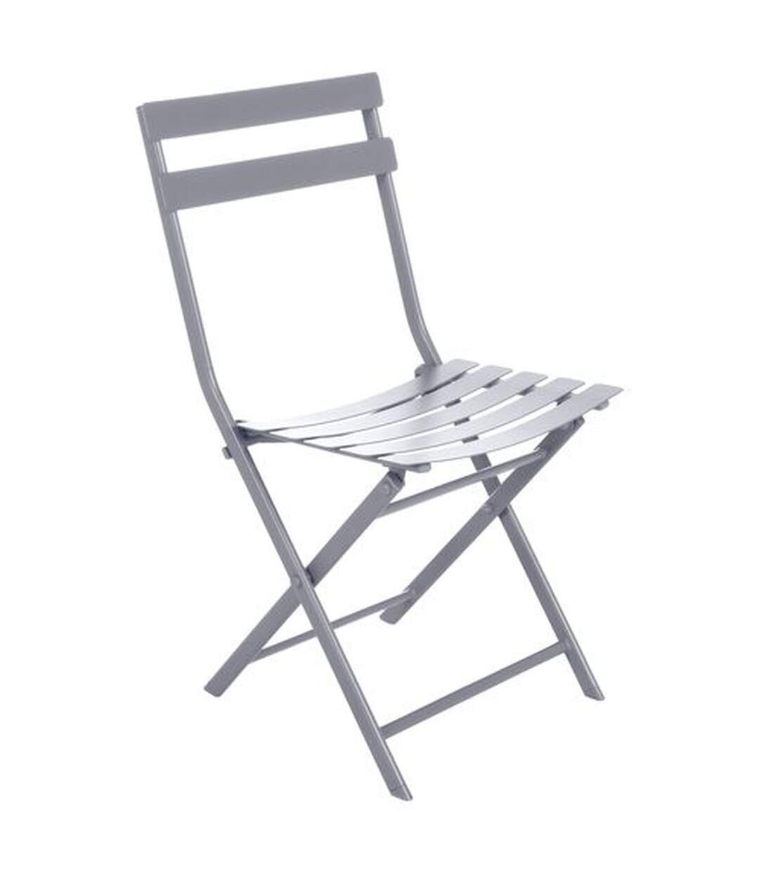 Table avec chaises pliables Greensboro - 4 Personnes - Gris quartz