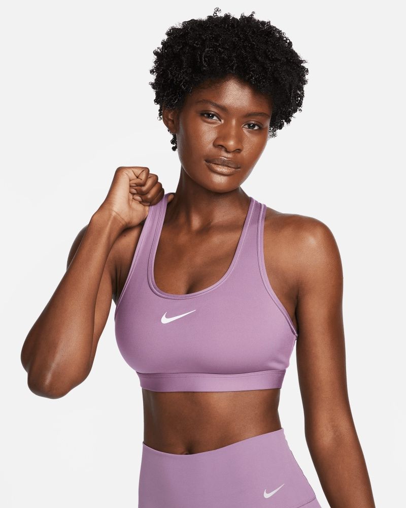 Brassière Nike Swoosh Violet pour femme