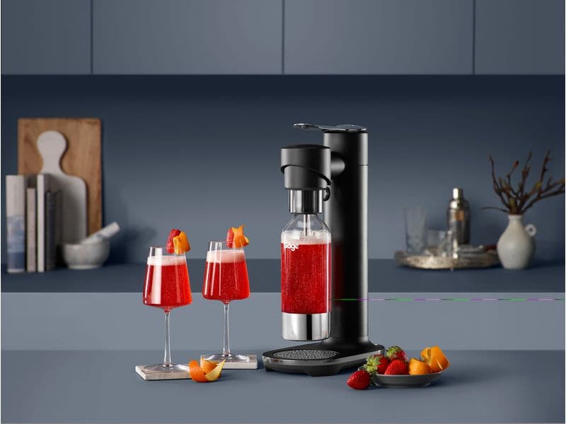Sage Wassersprudler the InFizz Fusion Brushed Stainless Ste Karbonisator