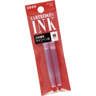 Cartouche d'encre Platinum rouge