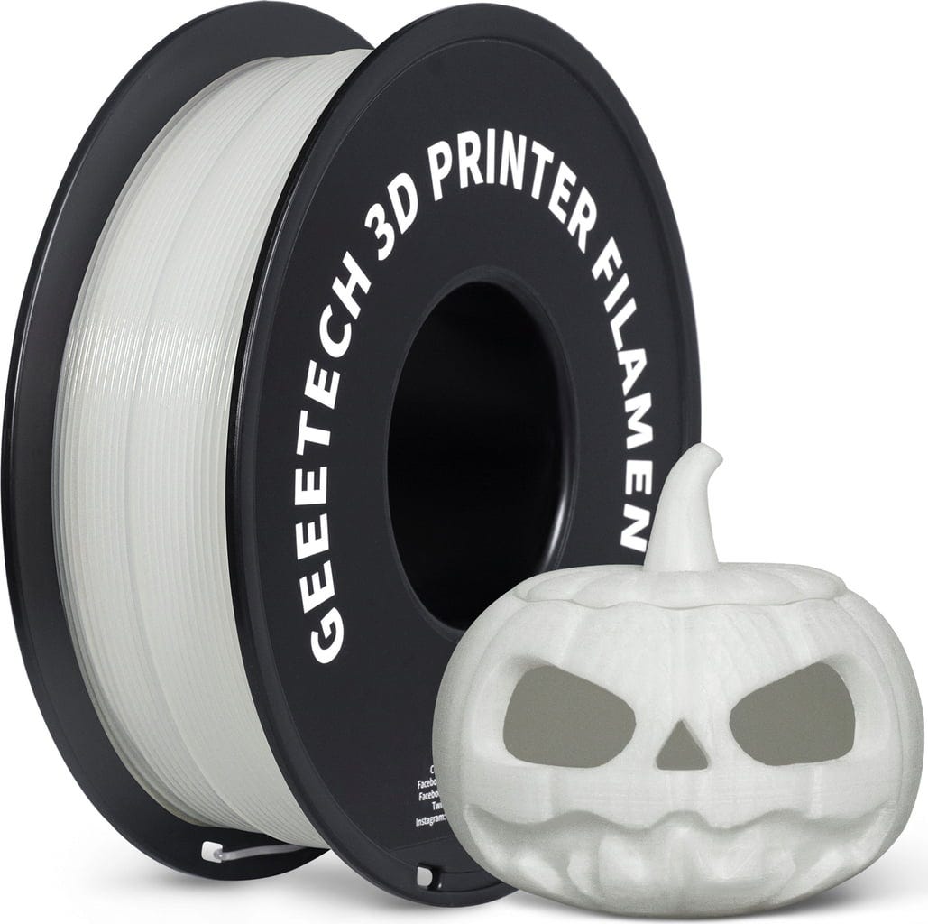 GEEETECH  PLA Luminous Yellow, 1,75 mm / 1000 g    Lass deine Ideen in Yellow leuchten