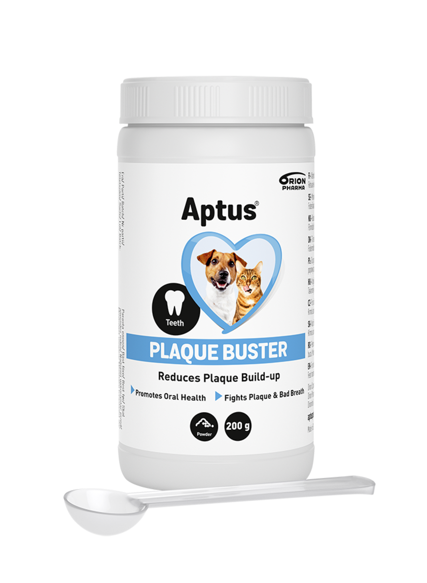 Aptus Plaque Buster munnhygiene hund og katt 200 g
