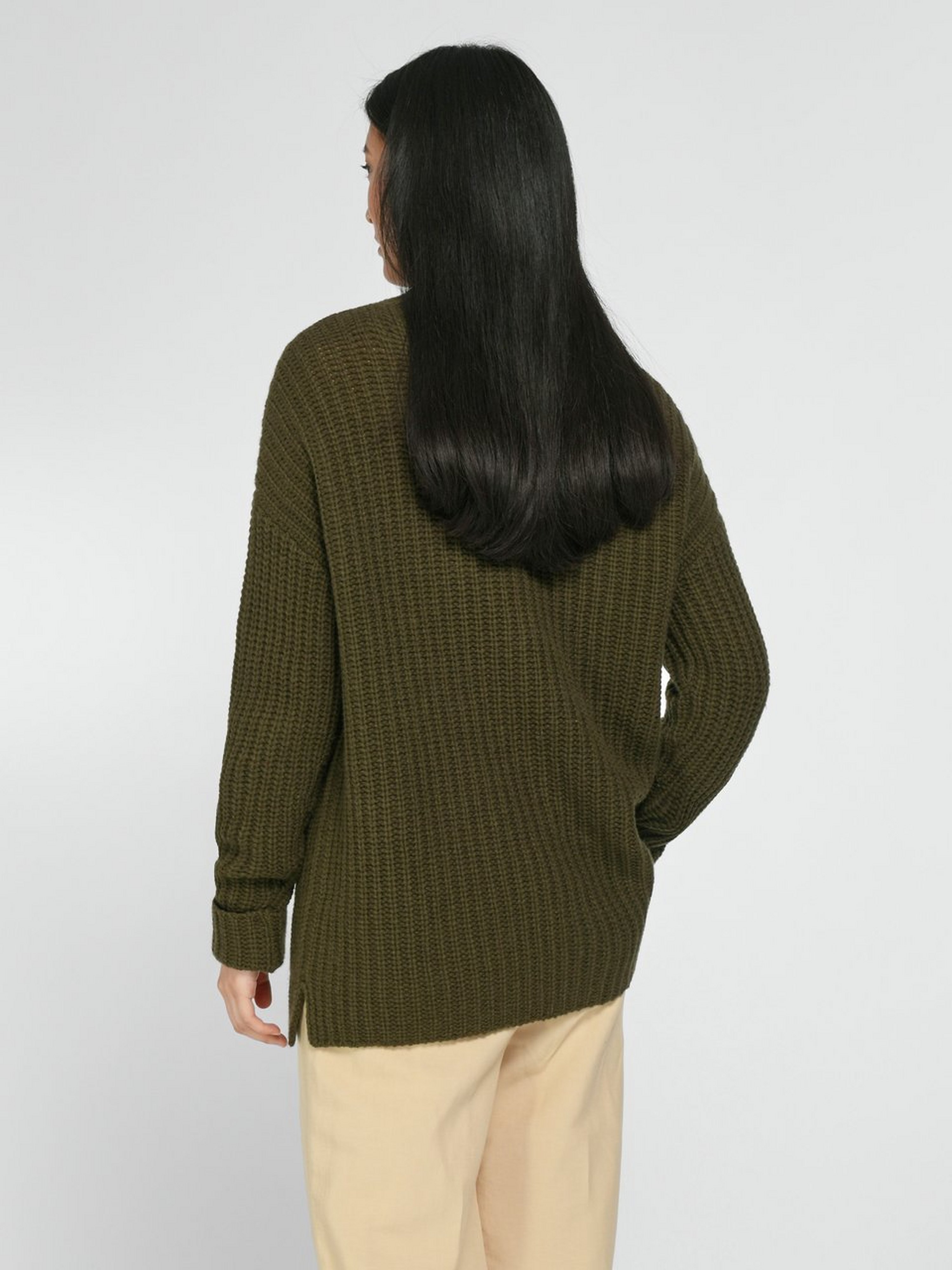 Pullover mit Stehkragen