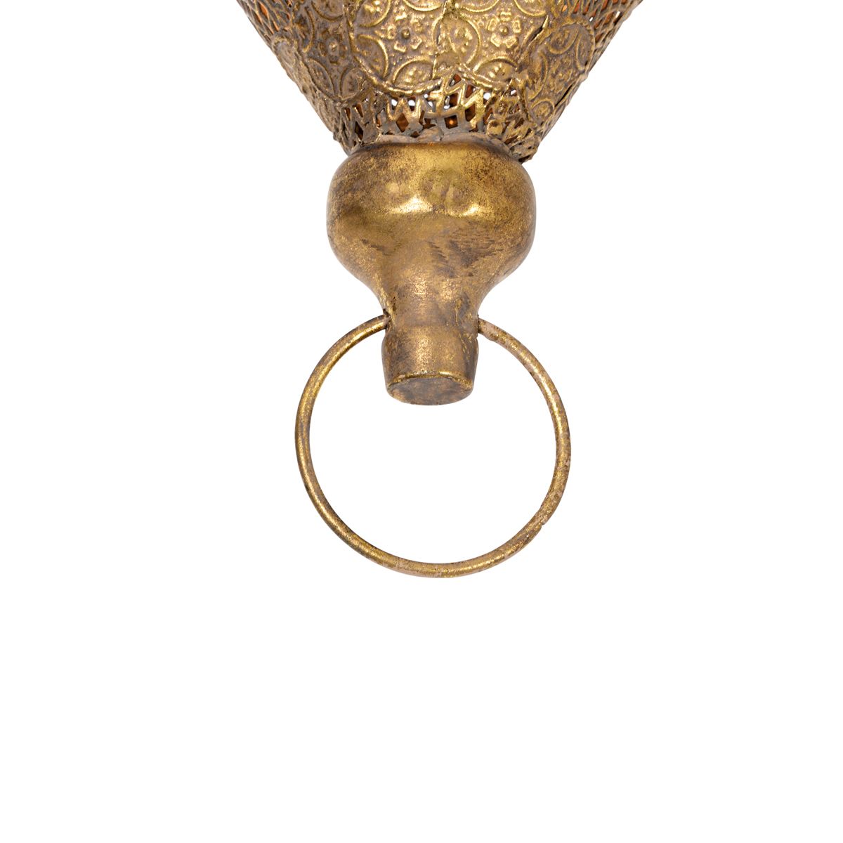 Oosterse plafondlamp goud 19 cm - Mowgli