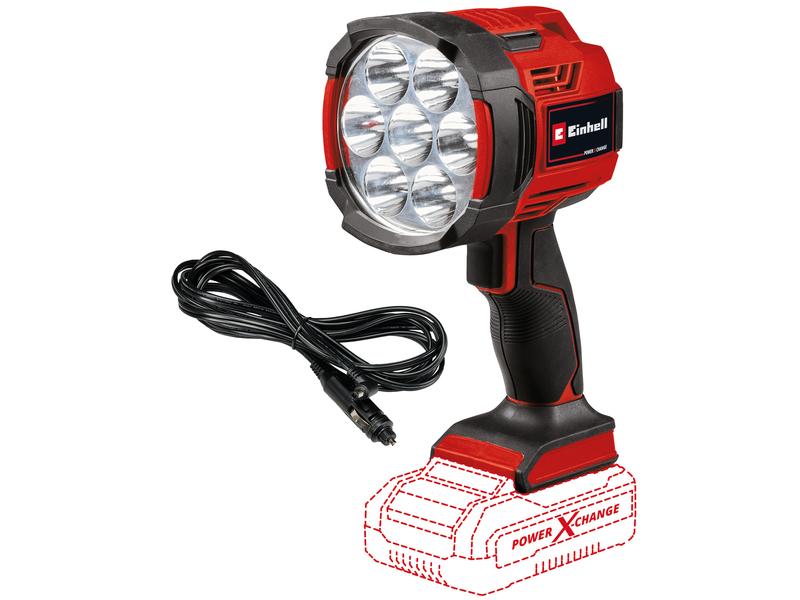 Einhell Akku-Lampe TE-CL 18/2500 LiAC Solo Handleuchte 18 V der Power-X-Change-Familie
