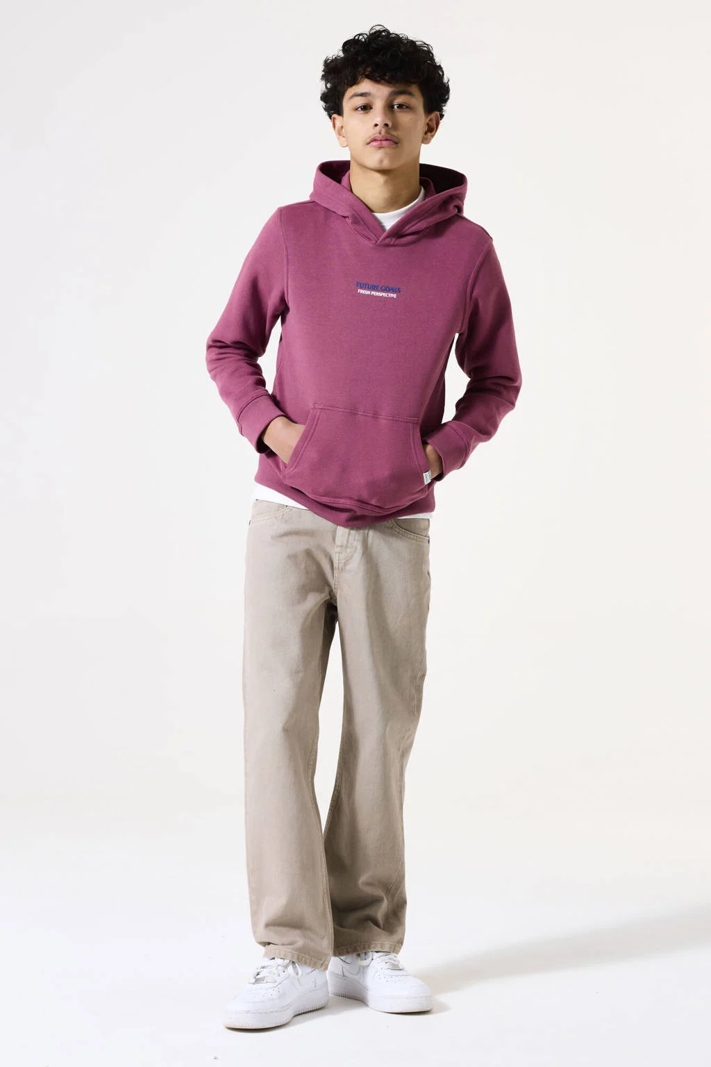 Garcia hoodie donkerrood
