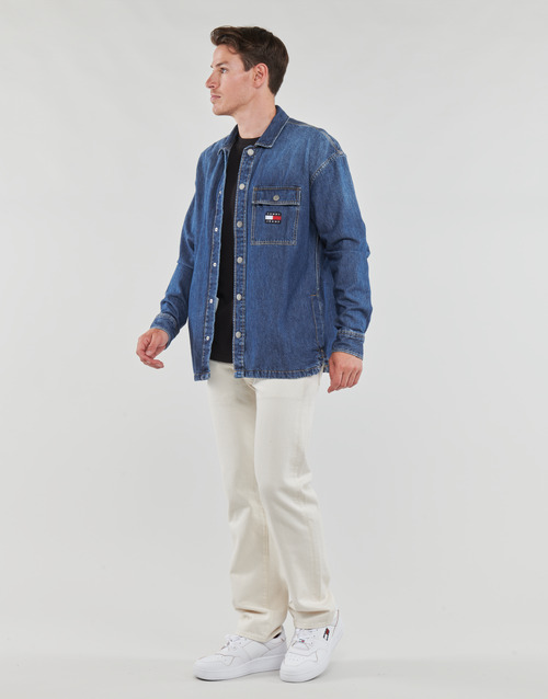 Tommy Jeans - TJM CLASSIC DENIM OVERSHIRT - Bleu