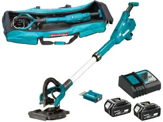 MAKITA DSL800RTEU - ROD SANDER 225 MM - WITH 2 5.0AH BATTERIES AND CHARGER