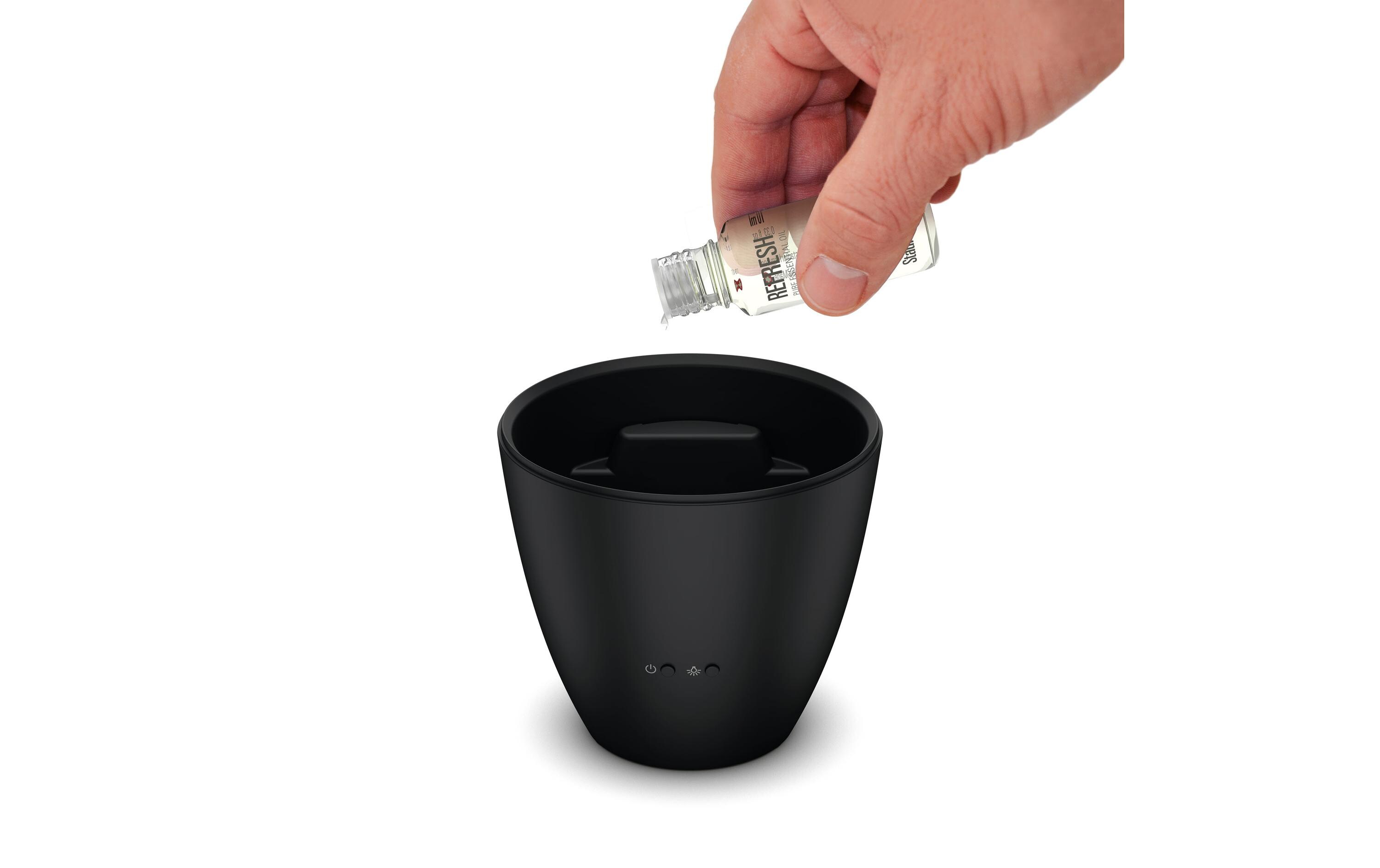 Aromavernebler Zoe SchwarzAroma Diffusor Zoe – Die glanzvolle Bedufterin