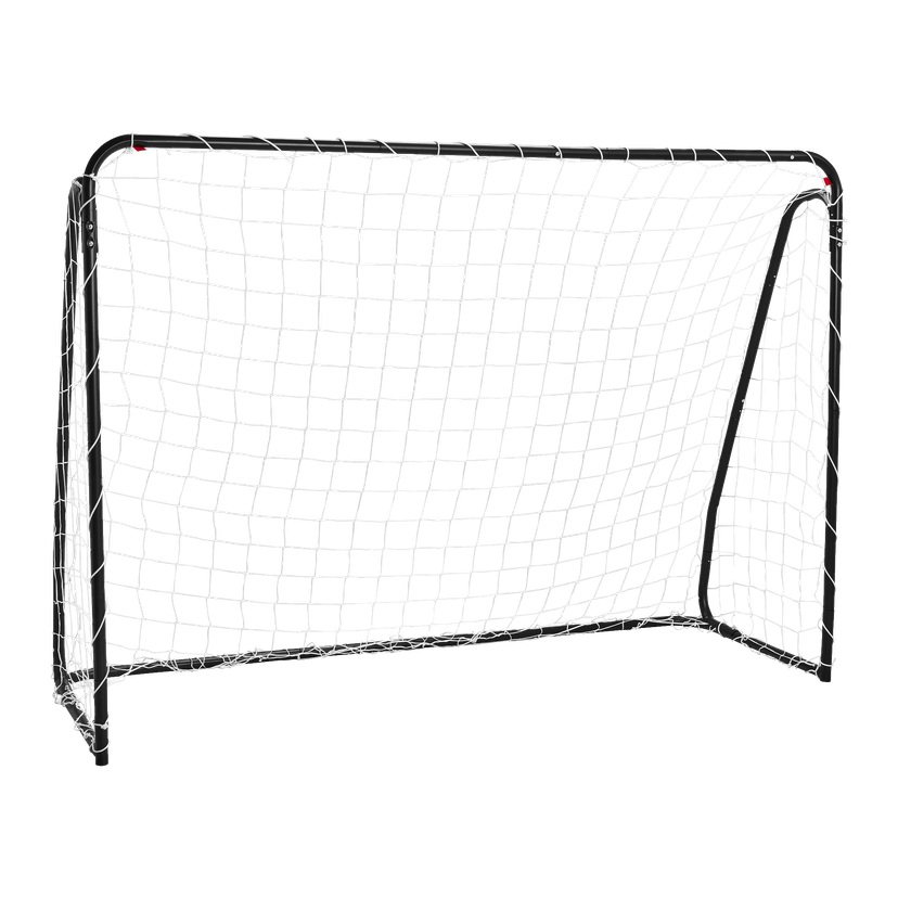 Fotballmål med rebounder 213x152x75 cm