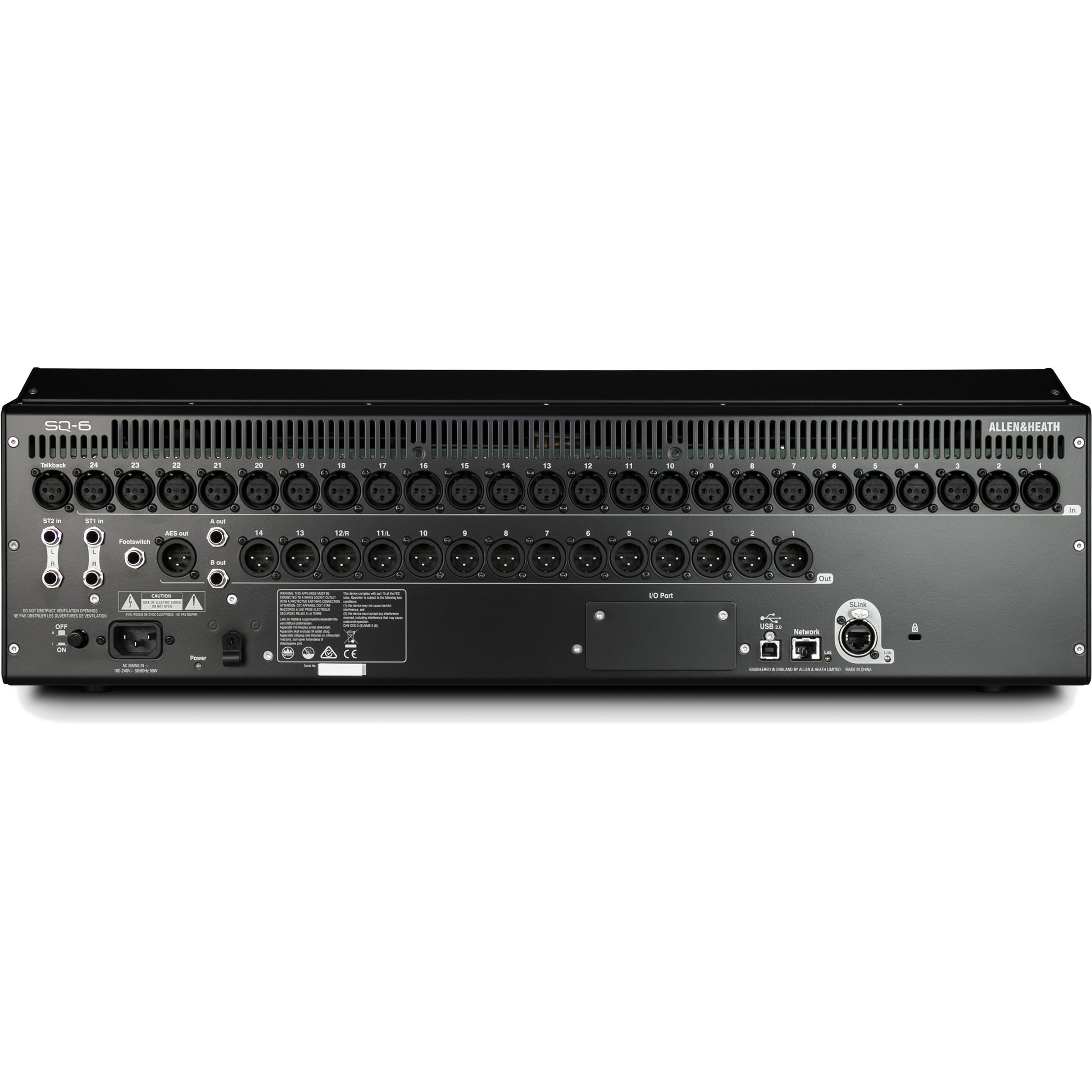 Allen & Heath SQ-6 digitaal mengpaneel