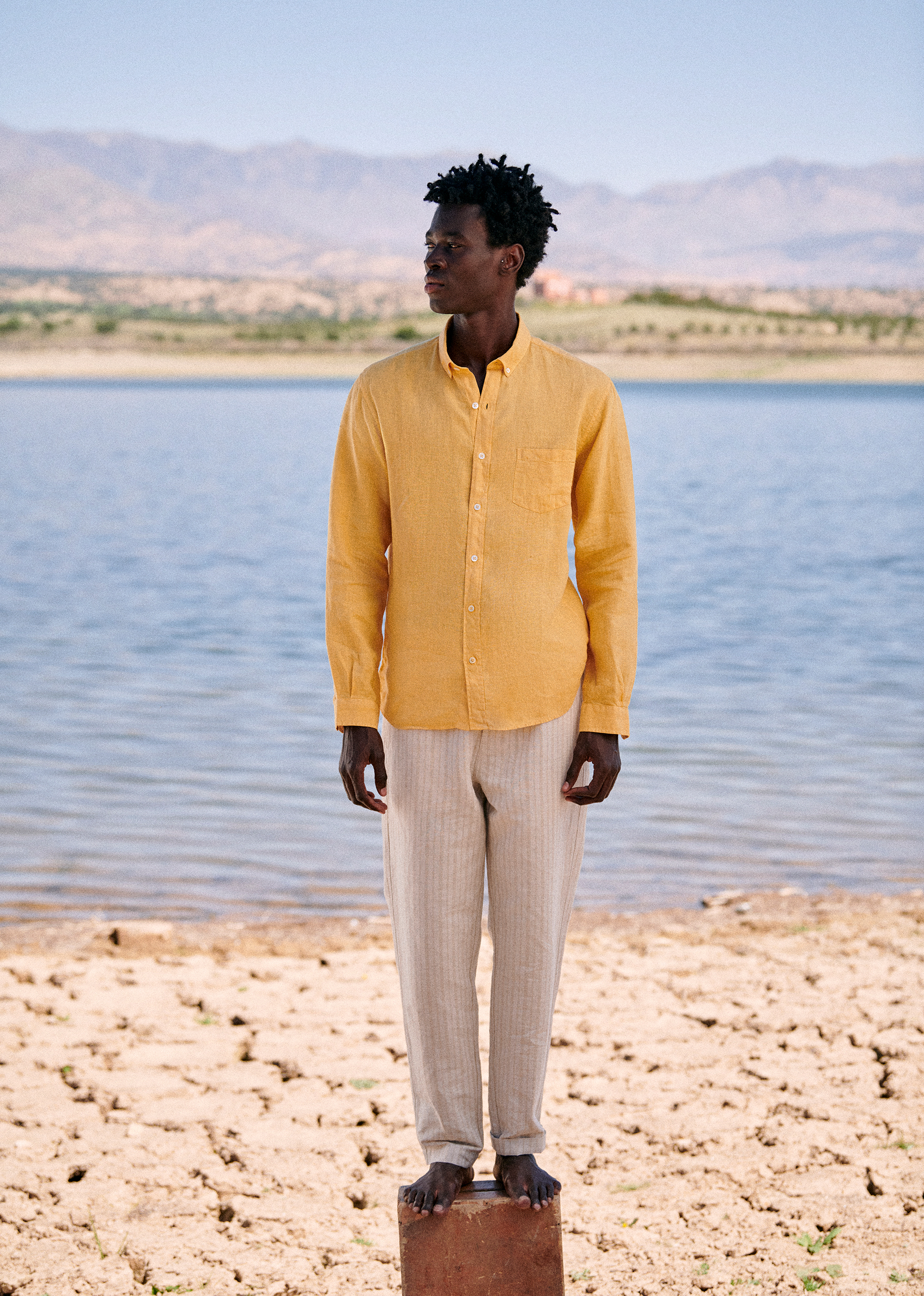 Chemise Charlie Lin - Jaune - LES COMPOSANTES/DÉCOUVRIR 5906660