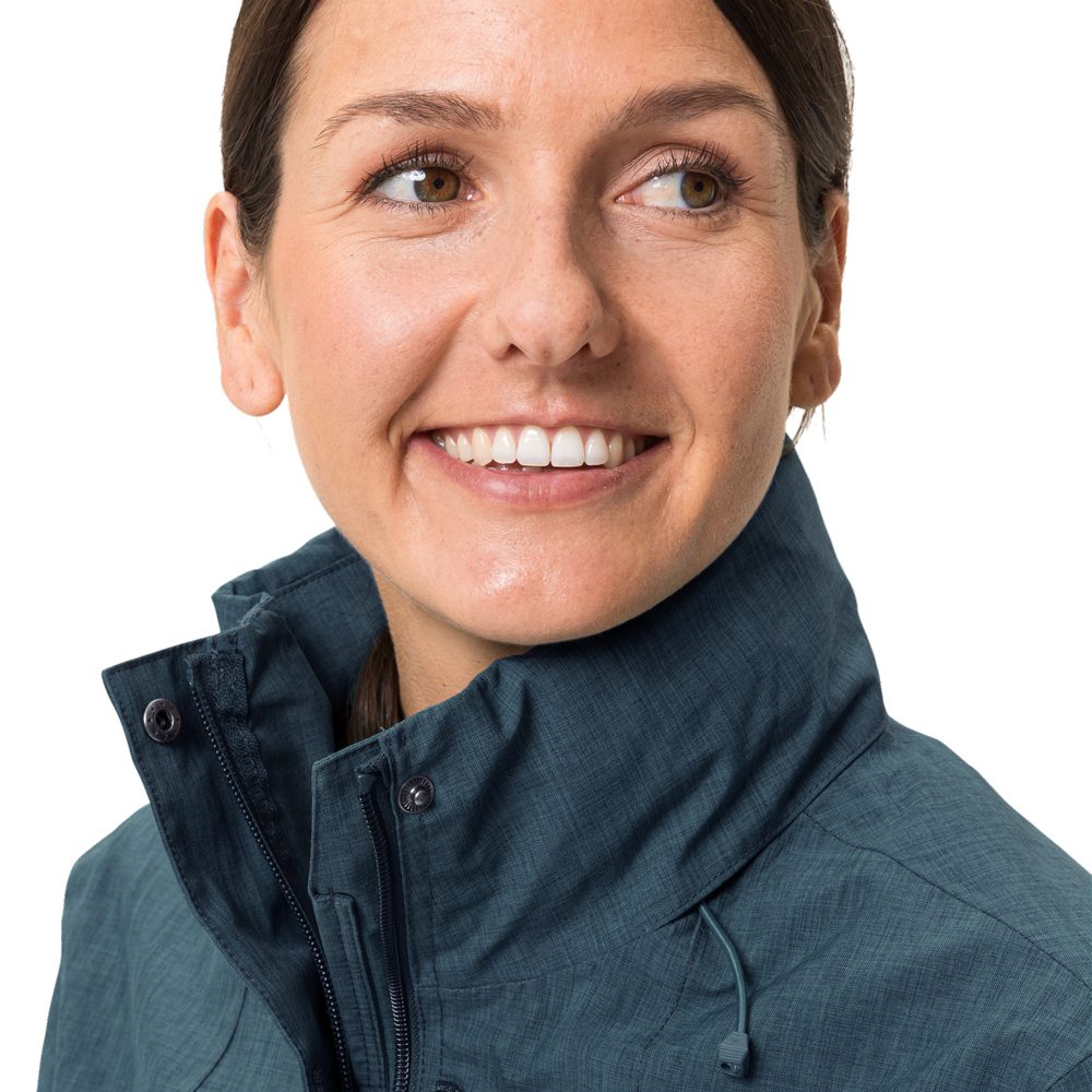 VAUDE Rosemoor II Hardshelljacke Damen dark sea