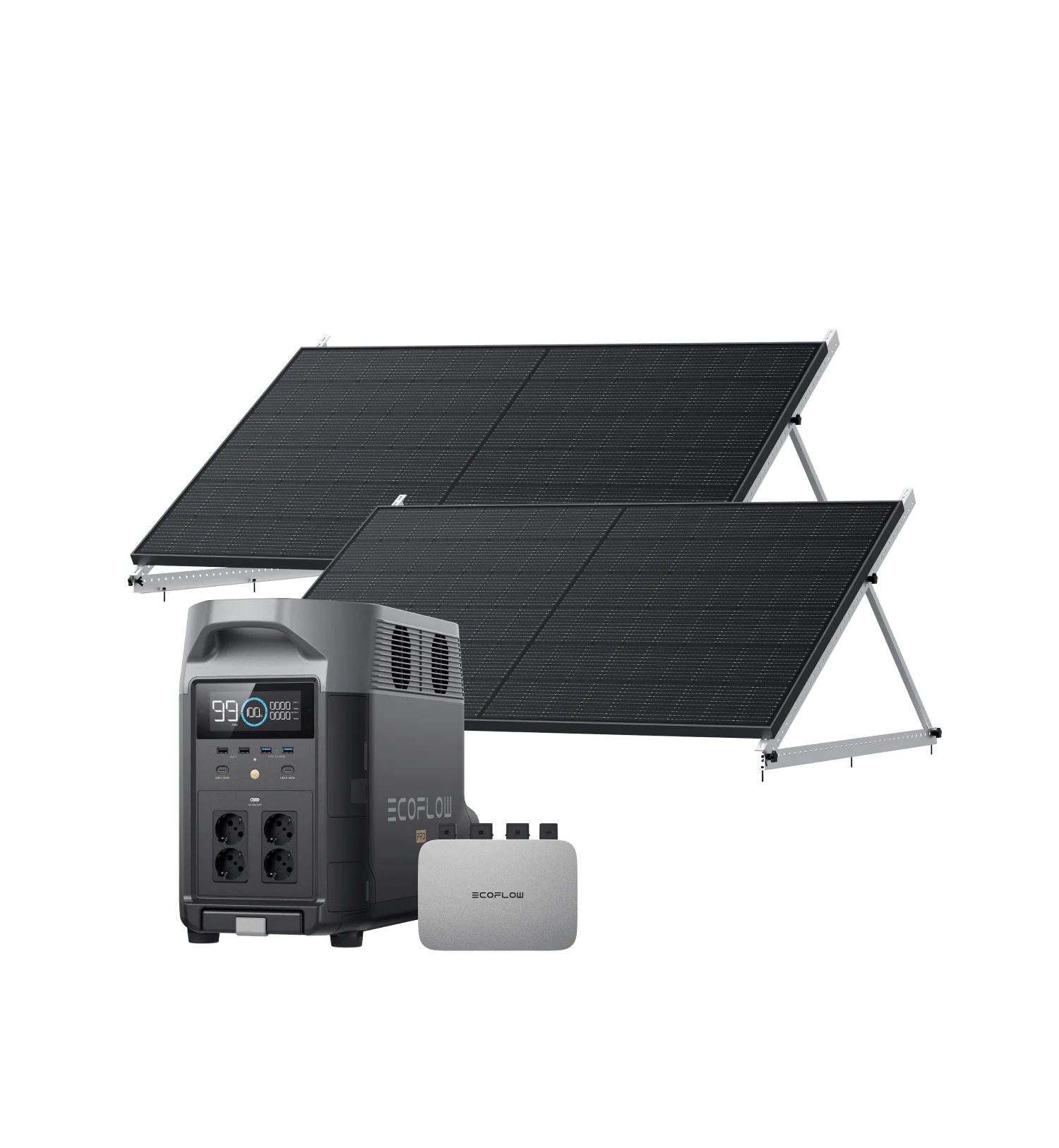 EcoFlow PowerStream Balkonkraftwerk 800 W für Garten