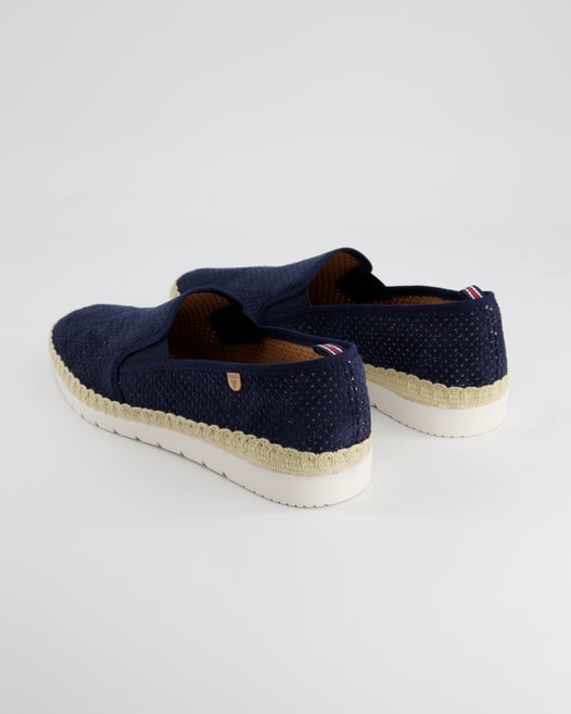 Verbenas Boris Hole Gallery Slipper in Blau