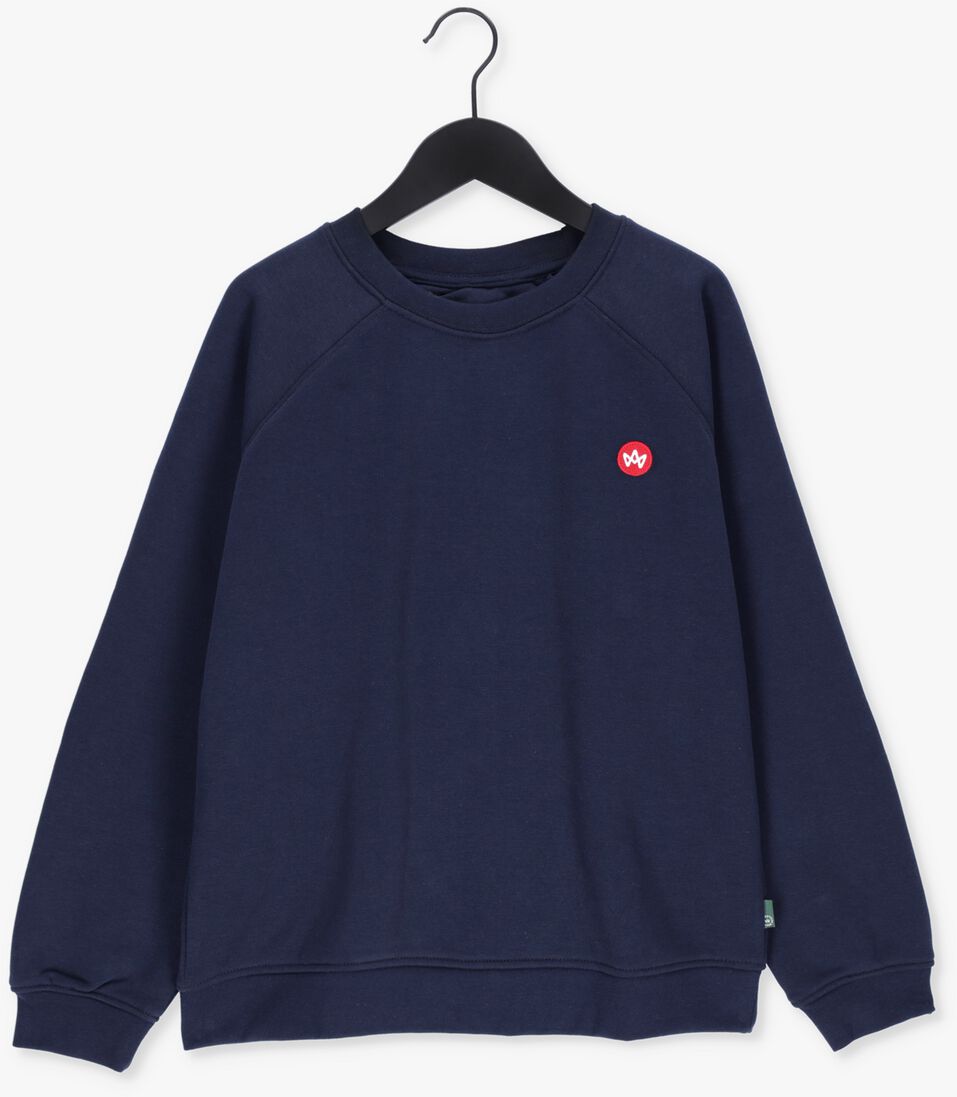 KRONSTADT blauwe kronstadt trui lars kids organic/recycled crew sweat