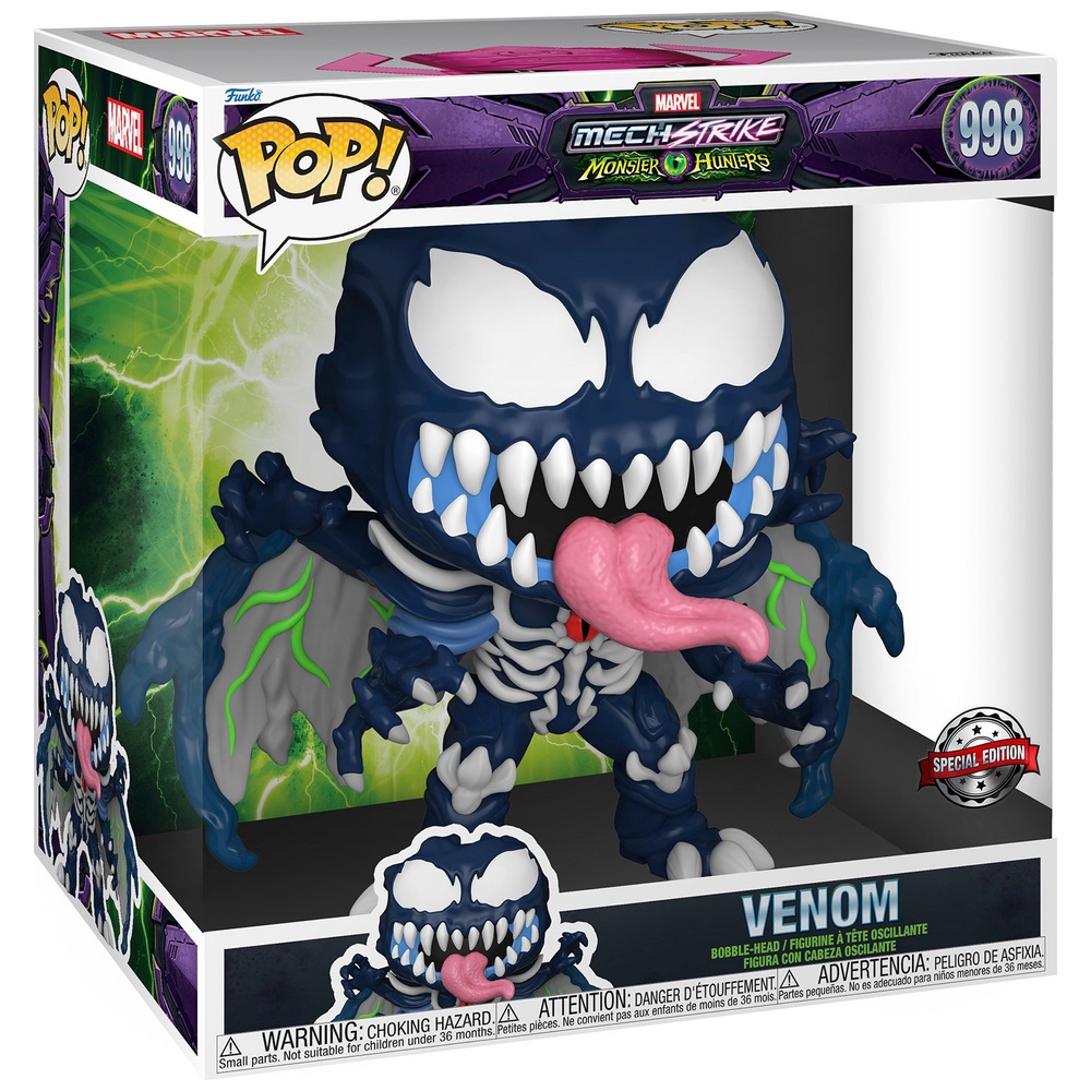 POP! Vinyl 998: Marvel Mech Strike Monster Hunters Venom mit Flügeln