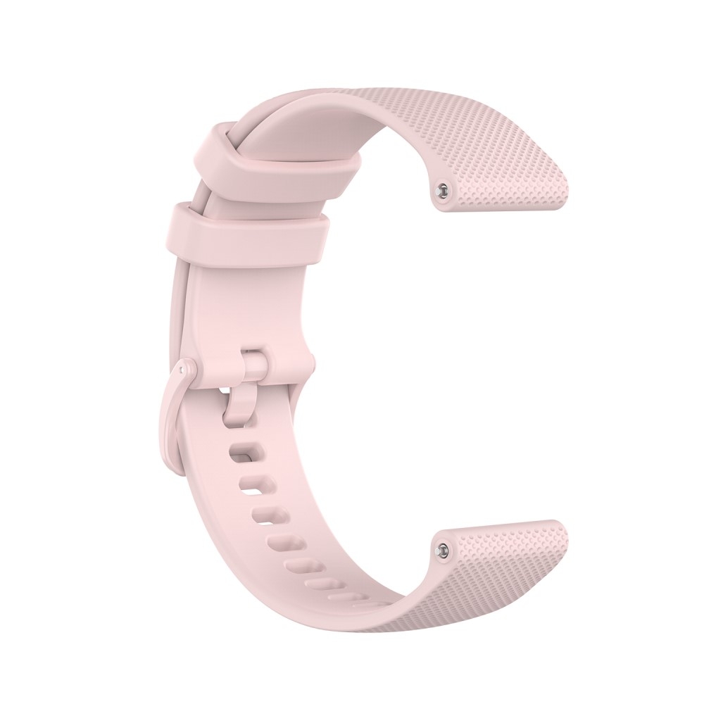 (Gr. S) Garmin Vivoactive 4 Sport Silikon Armband One Color (Gelenkumfang 155-235 mm) - Rosa