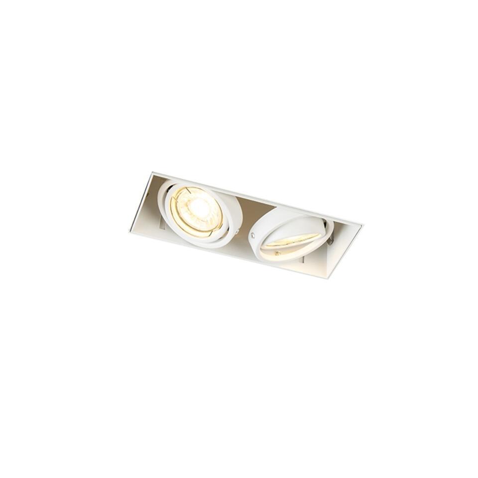 Qazqa inbouwspots oneon trimless 50 wit gu10