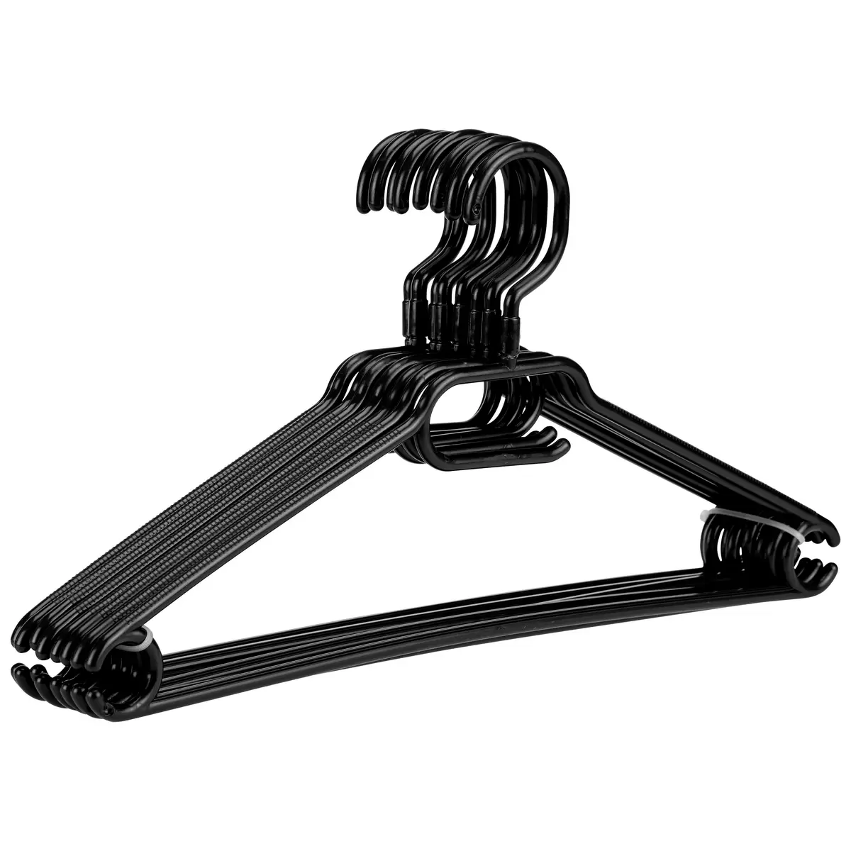 Kleiderbügel Tom 8er Set Best Price Homezone Schwarz