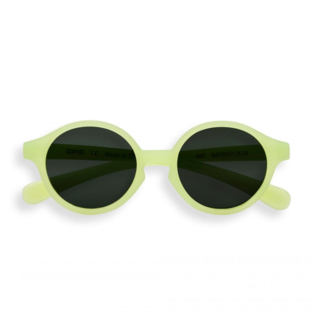 Baby Solbriller Apple Green - Izipizi → Luksusbaby.dk