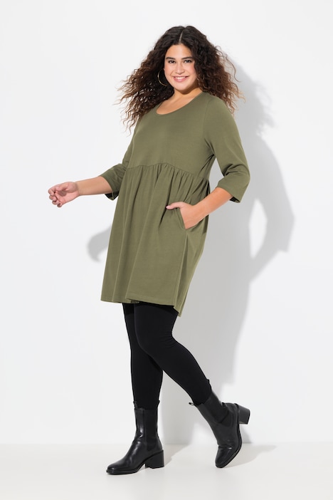 Longshirt, A-Linie, Lieblingsfarbe, 3/4-Ärmel