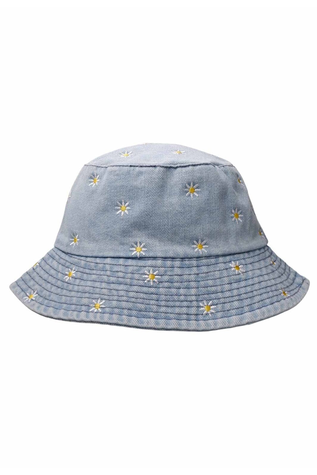 Black Colour Bcdaisy Bucket Hat 8006