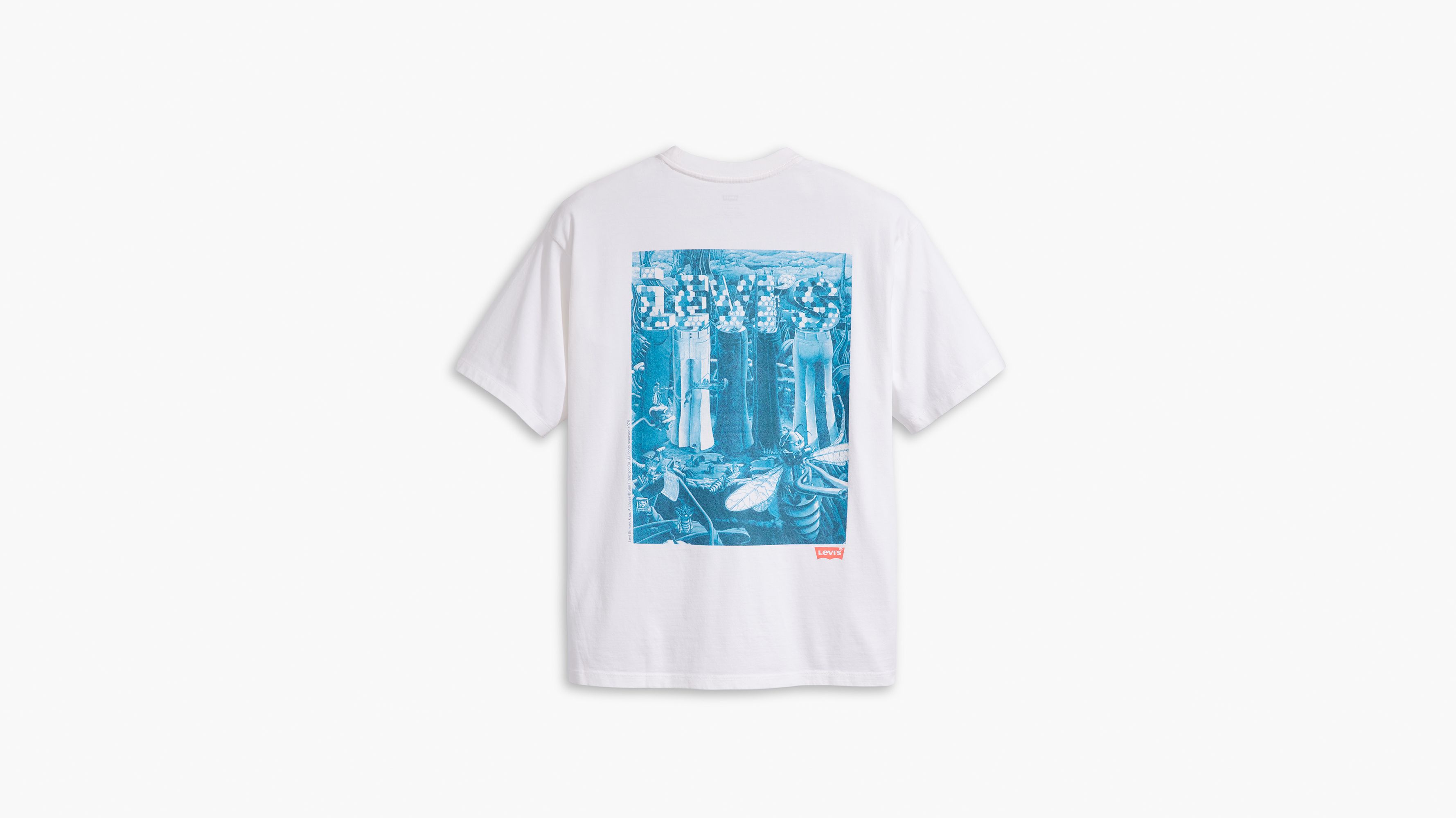 T-shirt graphique vintage - Levi'S Hive White+ - Blanc